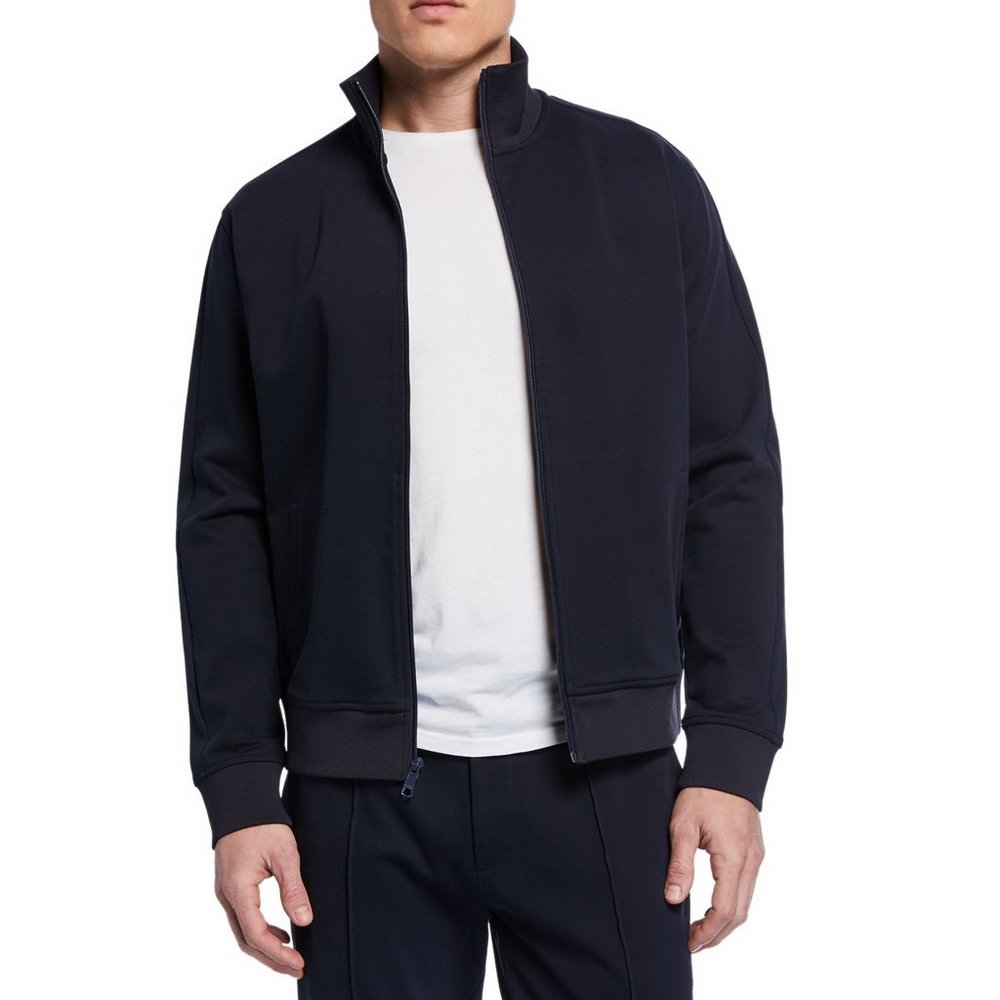 NWT Vince Knit Zip Track Jacket, XXL, Casual Layering Essential